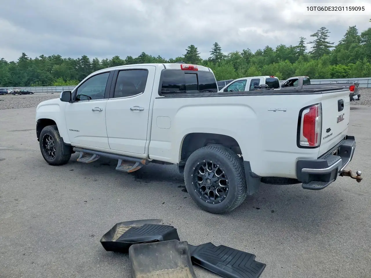 2016 GMC Canyon Slt VIN: 1GTG6DE32G1159095 Lot: 58538146