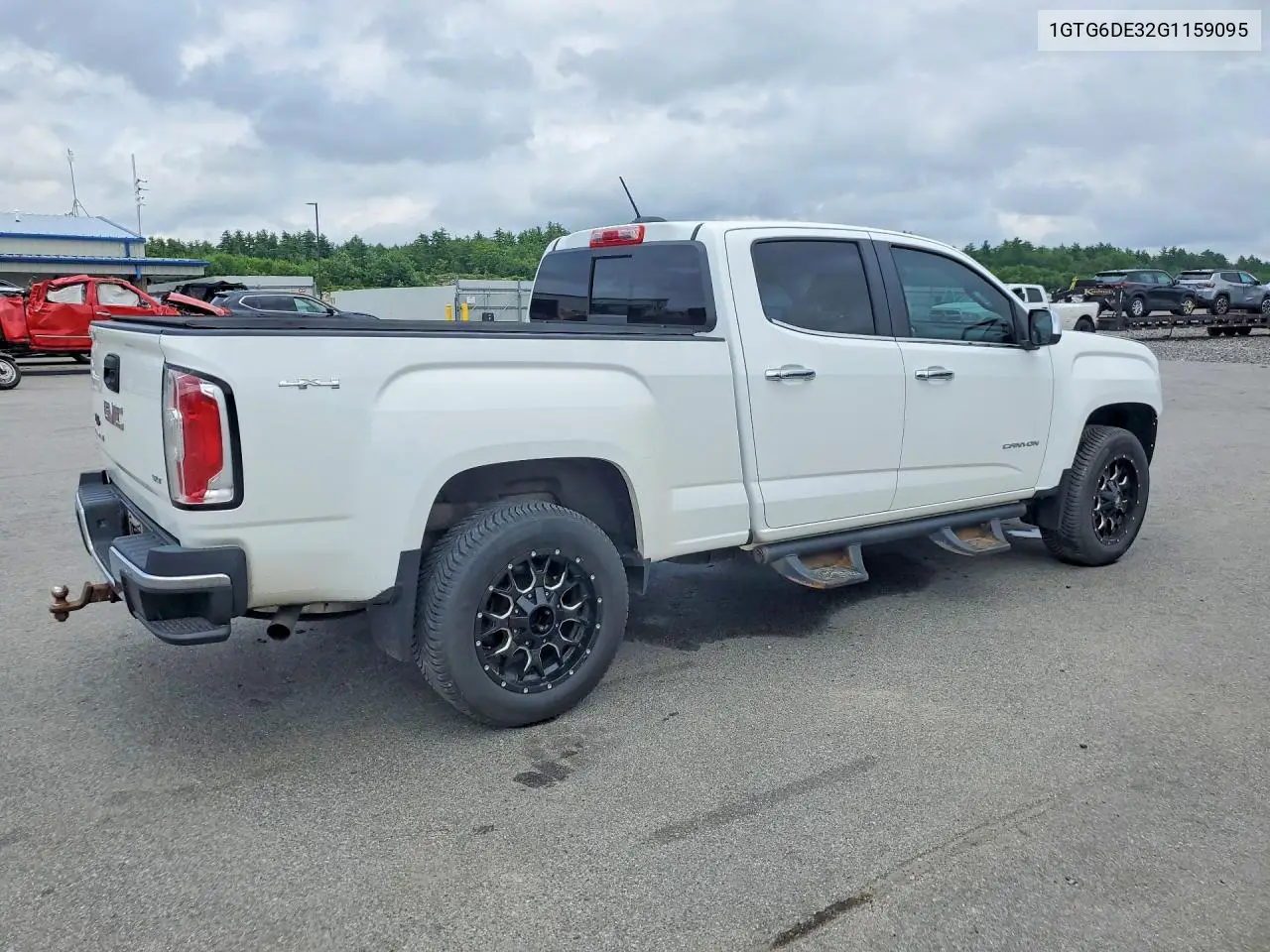 2016 GMC Canyon Slt VIN: 1GTG6DE32G1159095 Lot: 58538146