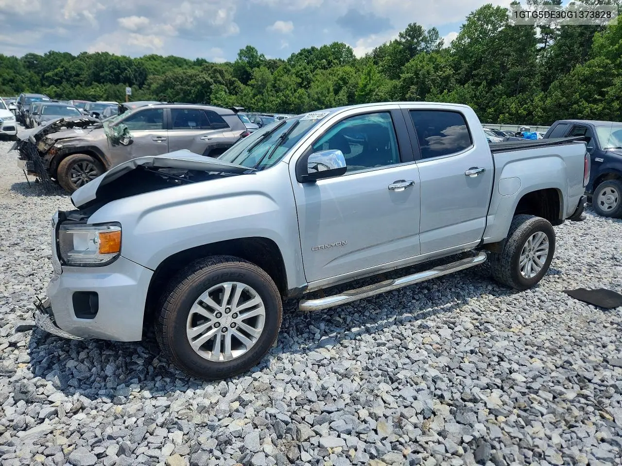 2016 GMC Canyon Slt VIN: 1GTG5DE30G1373828 Lot: 59291146
