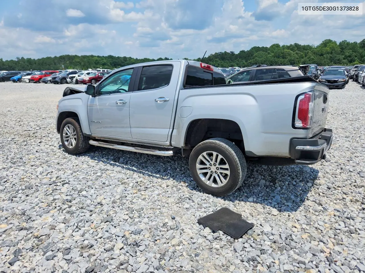 2016 GMC Canyon Slt VIN: 1GTG5DE30G1373828 Lot: 59291146