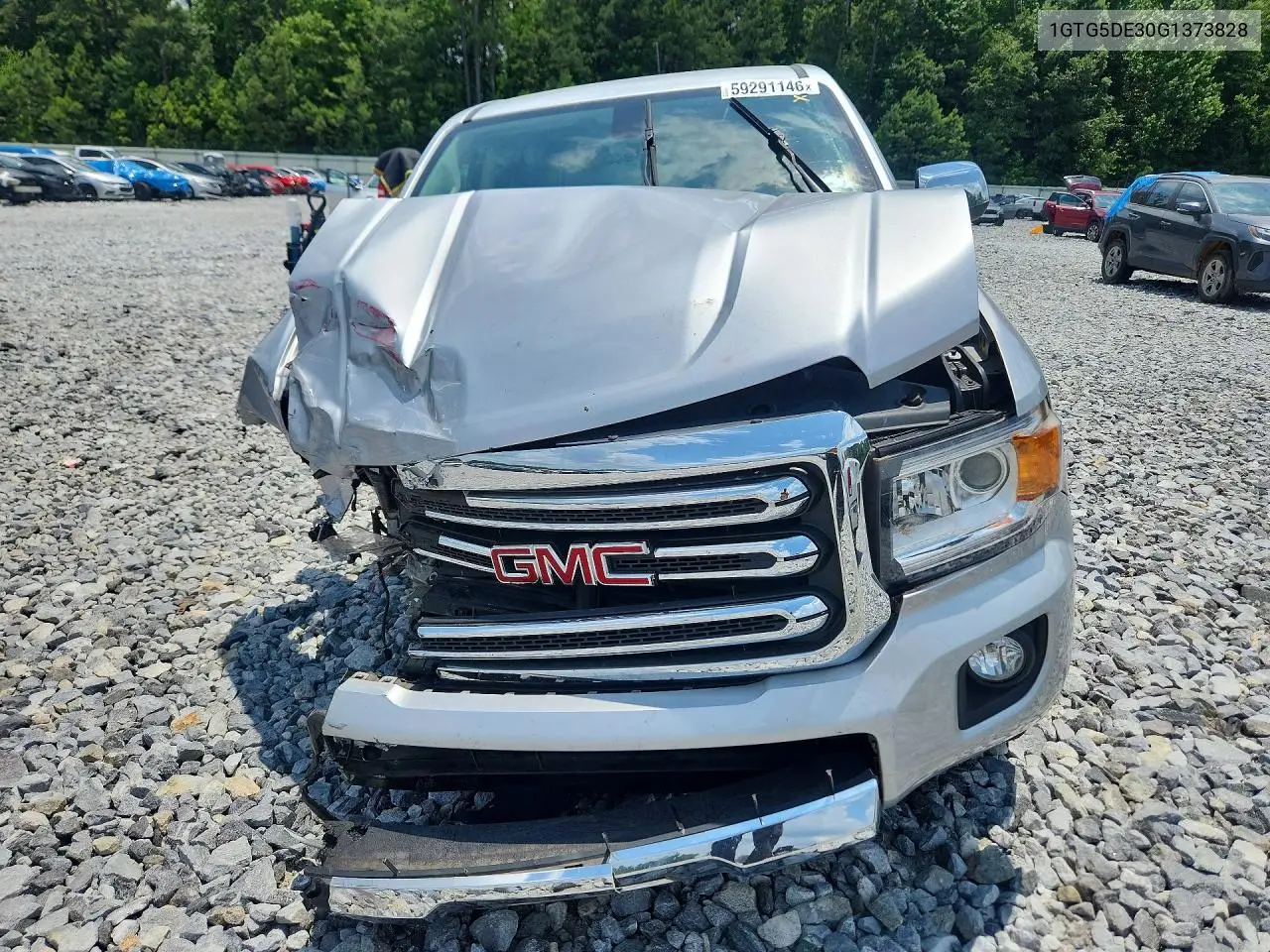 2016 GMC Canyon Slt VIN: 1GTG5DE30G1373828 Lot: 59291146