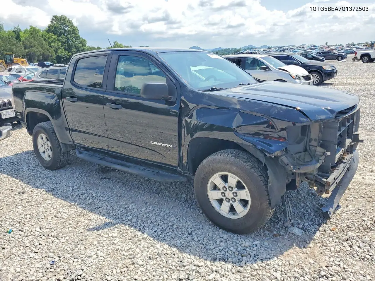 2016 GMC Canyon VIN: 1GTG5BEA7G1372503 Lot: 59653516