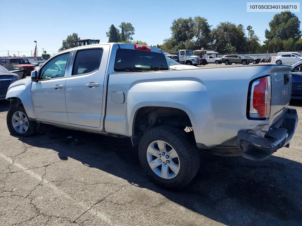 2016 GMC Canyon Sle VIN: 1GTG5CE34G1368710 Lot: 59888626