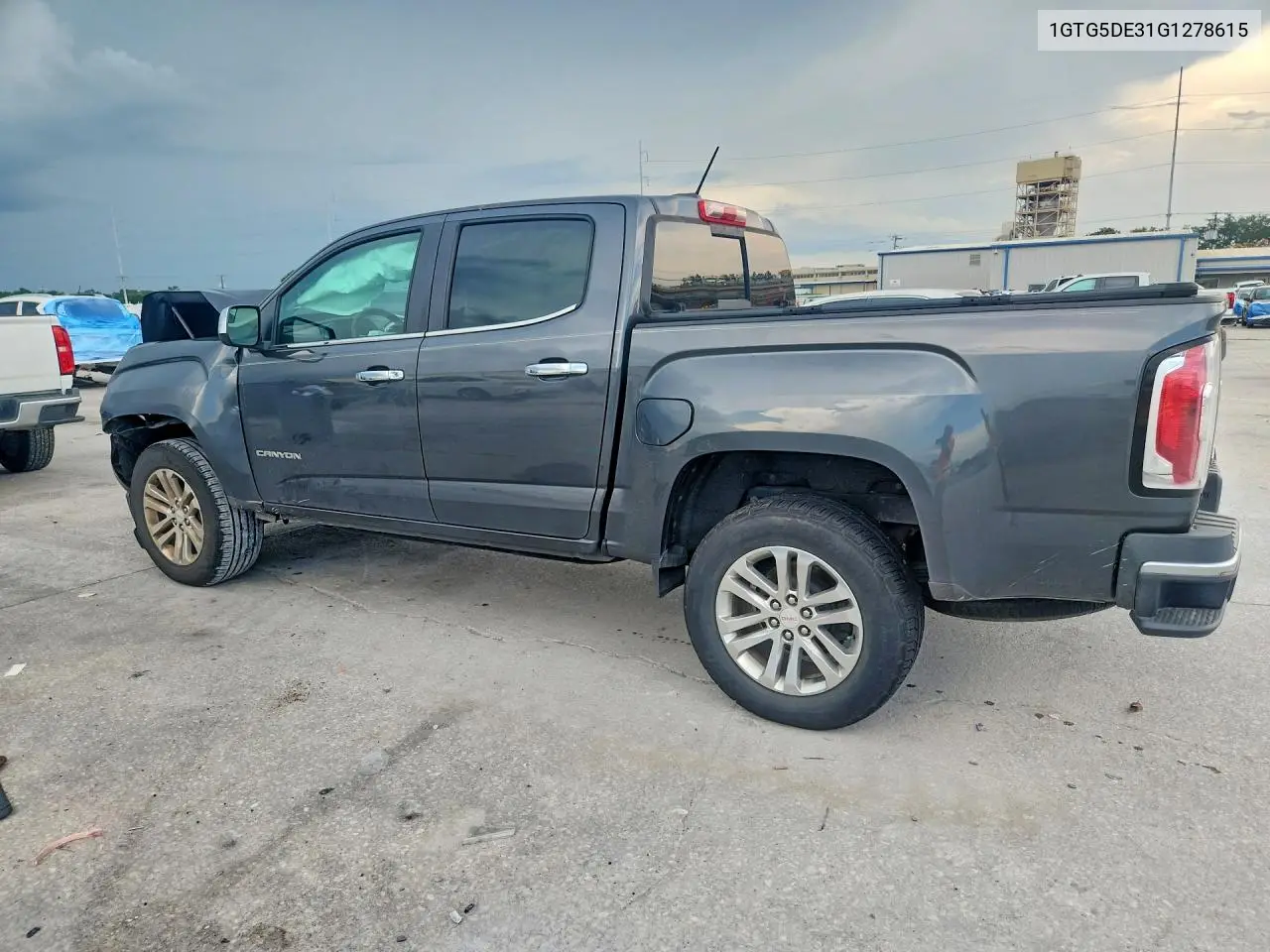 2016 GMC Canyon Slt VIN: 1GTG5DE31G1278615 Lot: 60203926