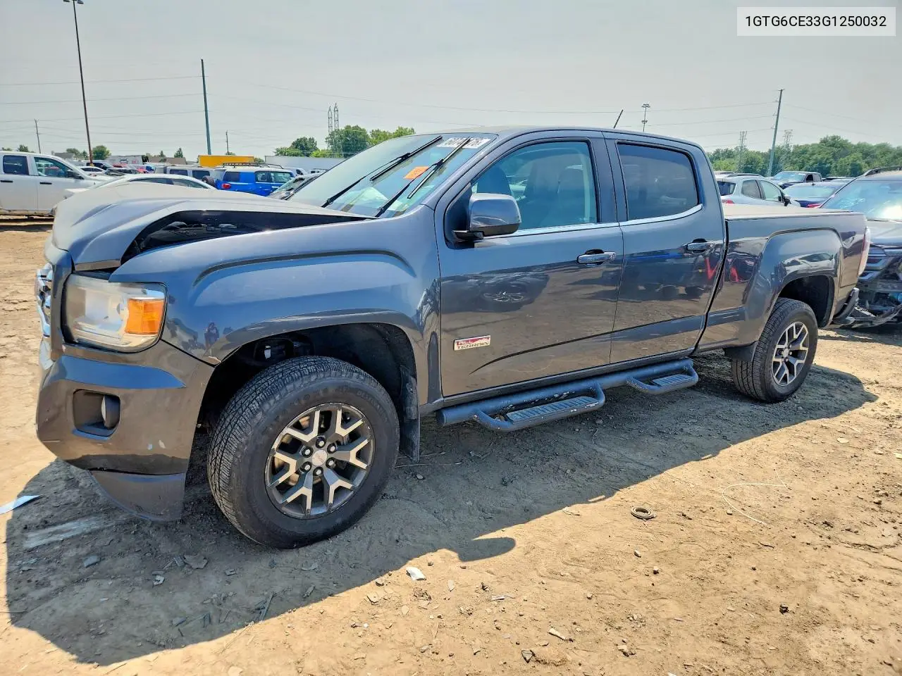 2016 GMC Canyon Sle VIN: 1GTG6CE33G1250032 Lot: 60744476