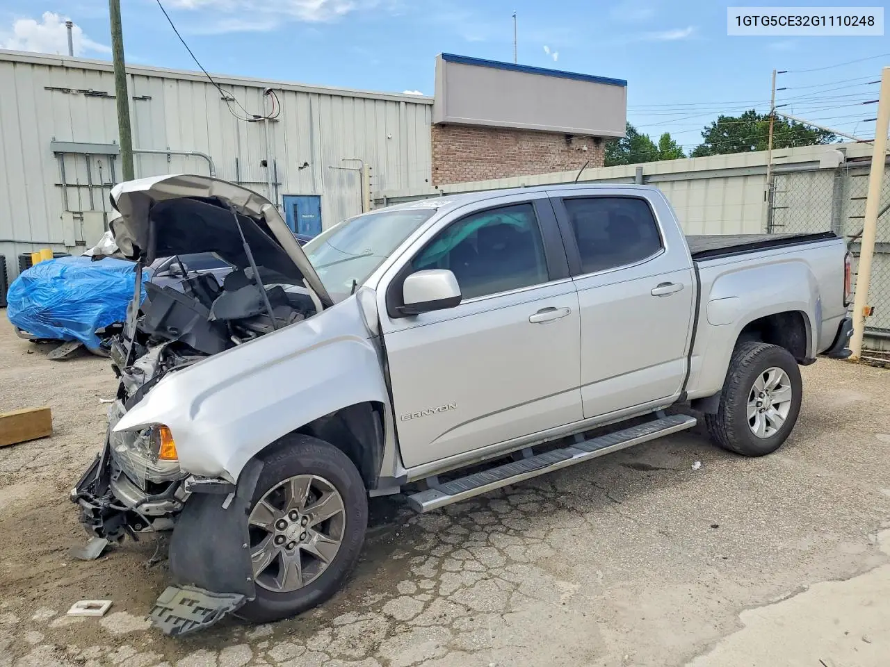 2016 GMC Canyon Sle VIN: 1GTG5CE32G1110248 Lot: 60963966