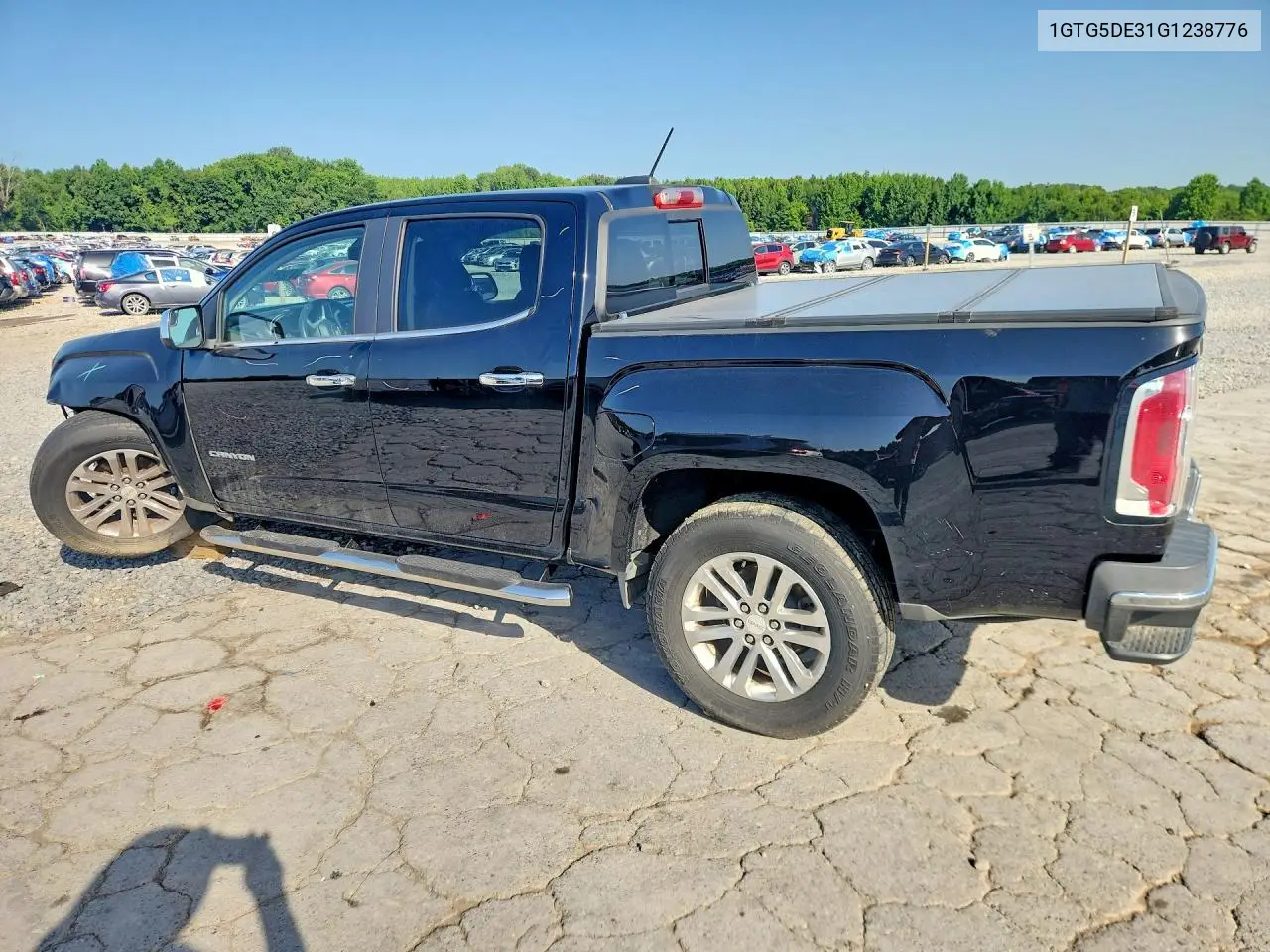 2016 GMC Canyon Slt VIN: 1GTG5DE31G1238776 Lot: 61226116