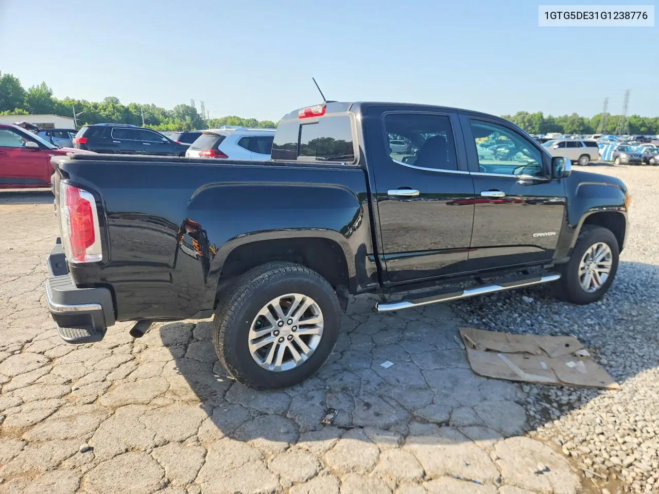 2016 GMC Canyon Slt VIN: 1GTG5DE31G1238776 Lot: 61226116