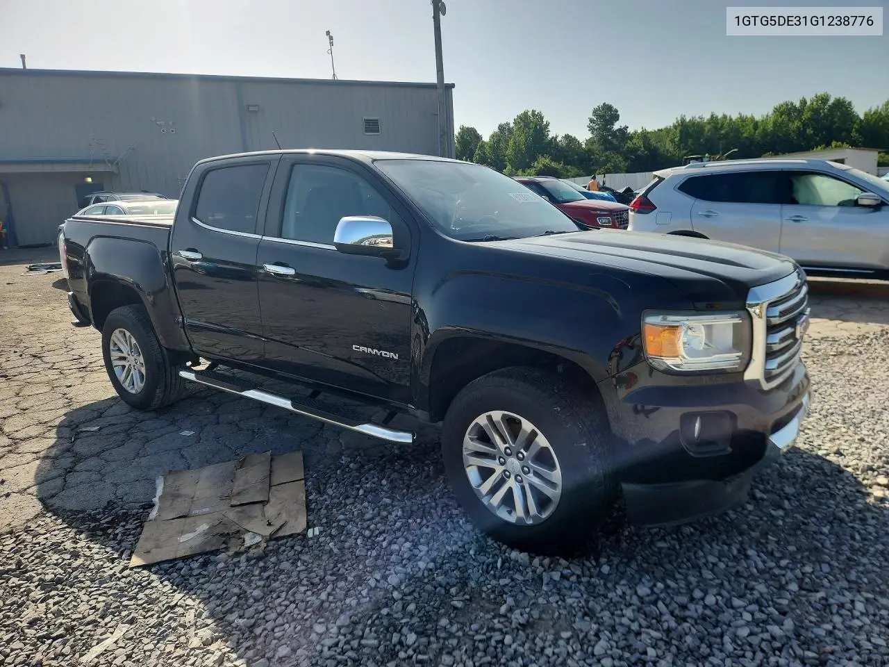 2016 GMC Canyon Slt VIN: 1GTG5DE31G1238776 Lot: 61226116