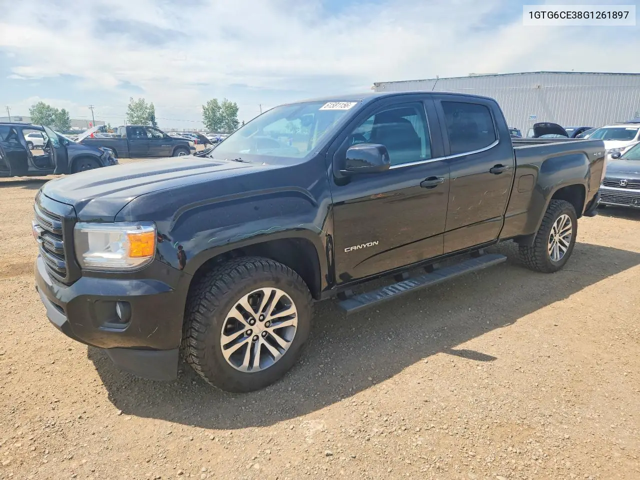 2016 GMC Canyon Sle VIN: 1GTG6CE38G1261897 Lot: 61581156