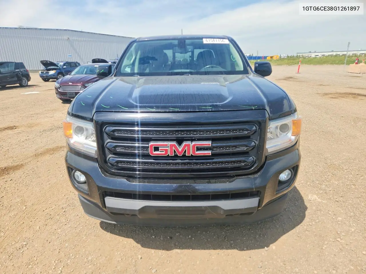2016 GMC Canyon Sle VIN: 1GTG6CE38G1261897 Lot: 61581156