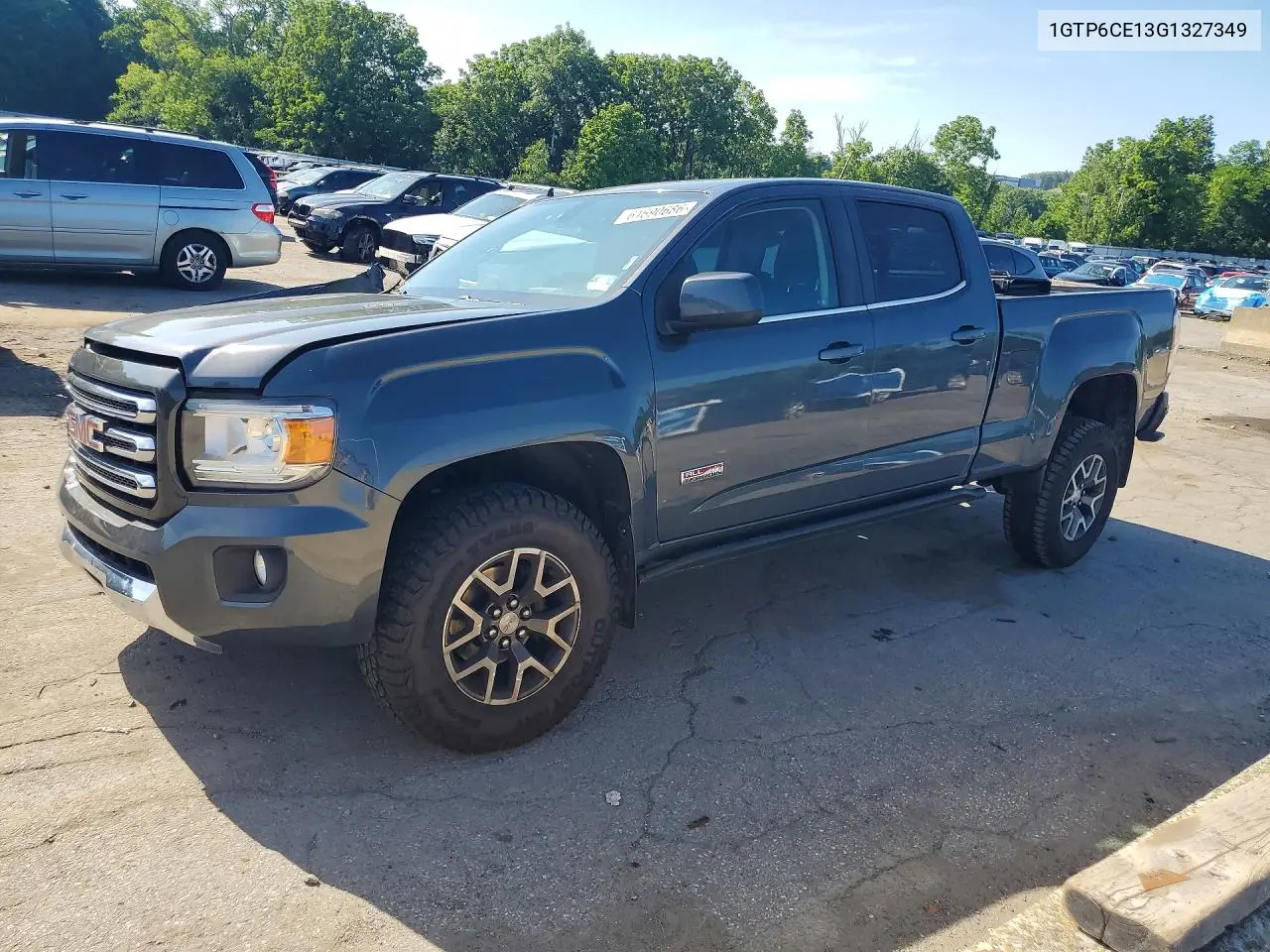 2016 GMC Canyon Sle VIN: 1GTP6CE13G1327349 Lot: 61690686