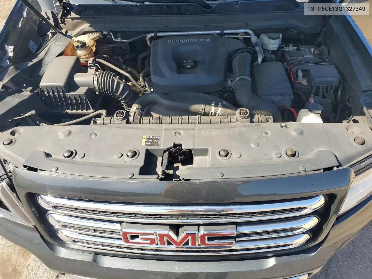 2016 GMC Canyon Sle VIN: 1GTP6CE13G1327349 Lot: 61690686