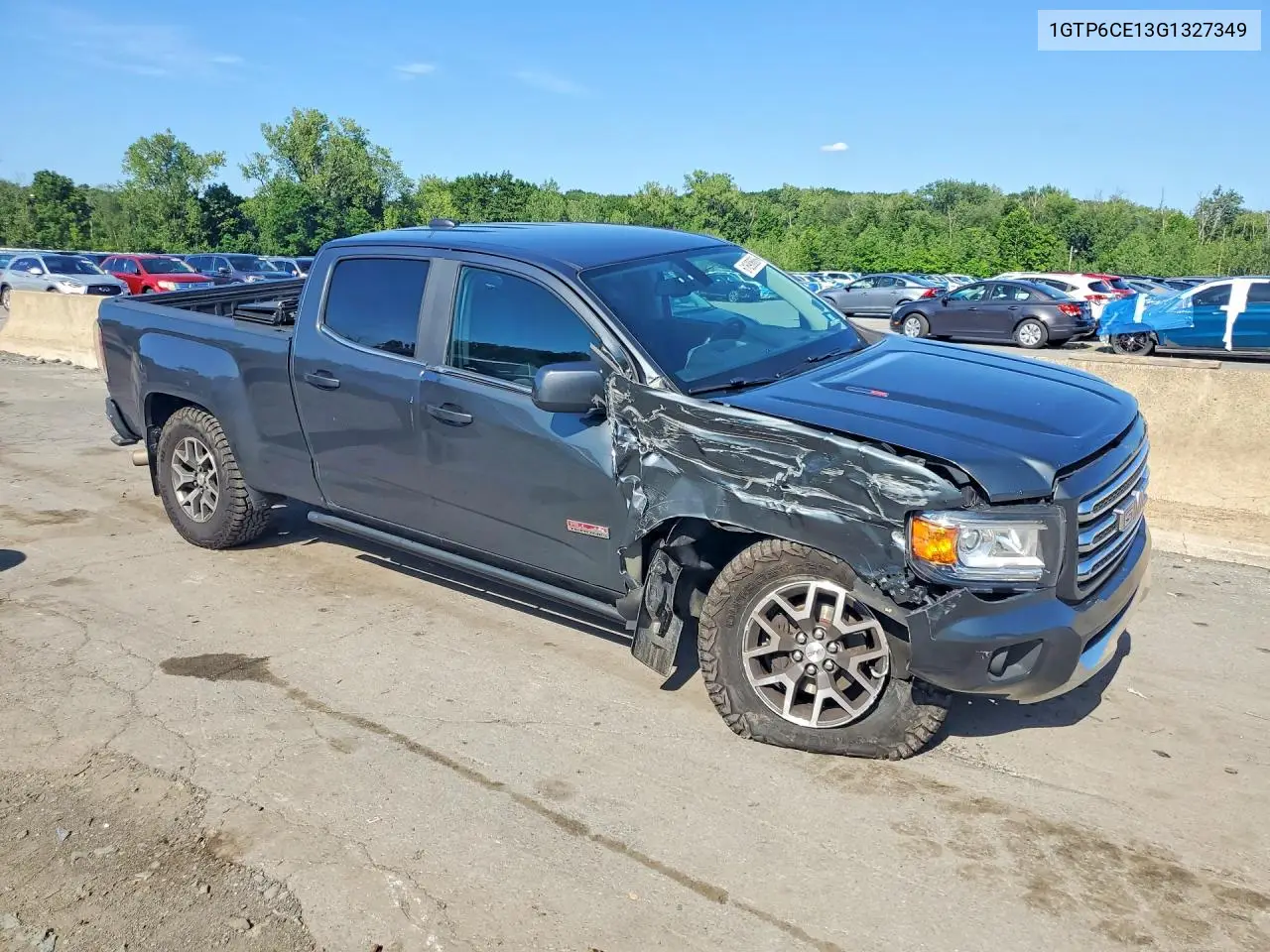 2016 GMC Canyon Sle VIN: 1GTP6CE13G1327349 Lot: 61690686