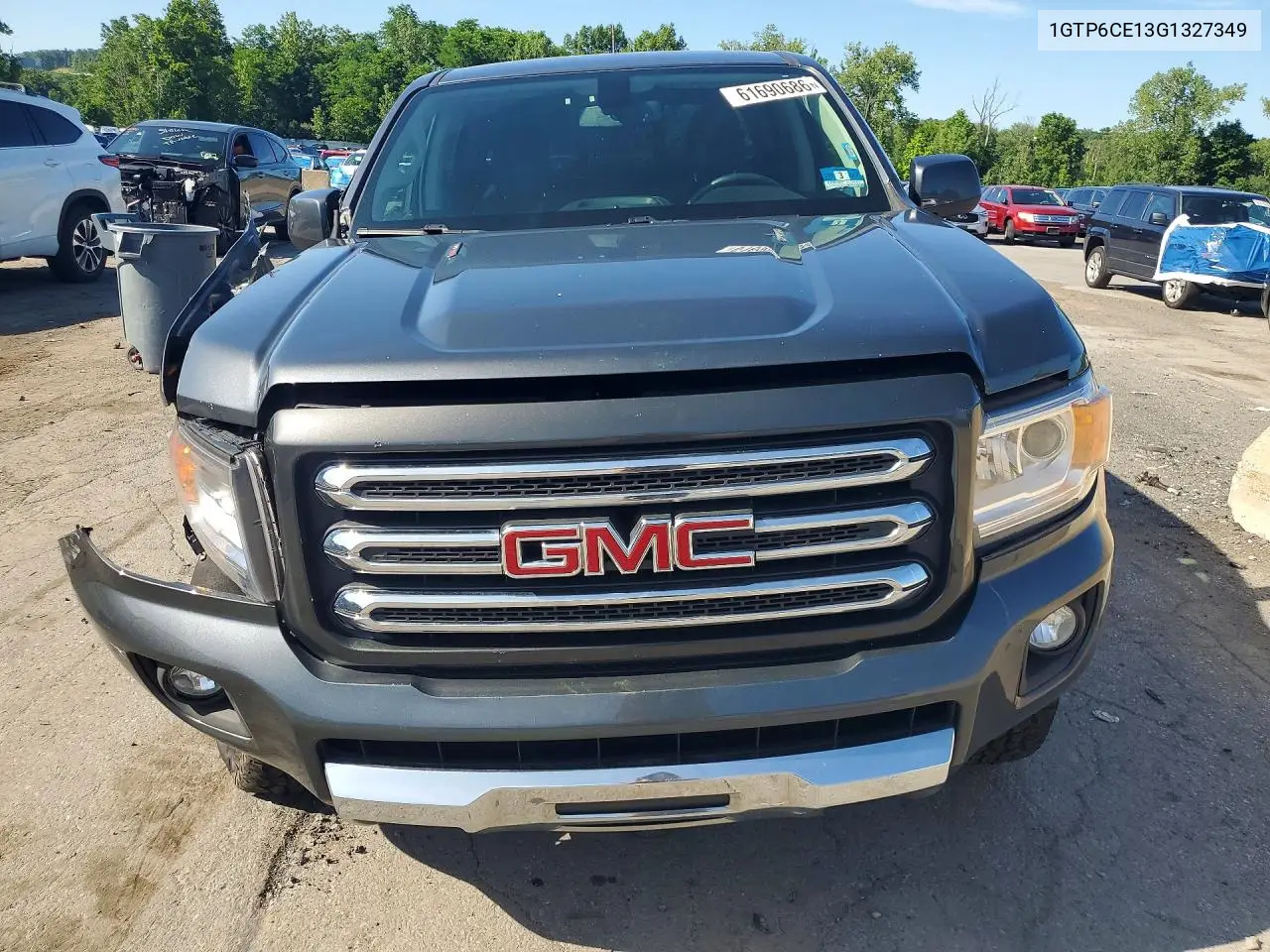 2016 GMC Canyon Sle VIN: 1GTP6CE13G1327349 Lot: 61690686