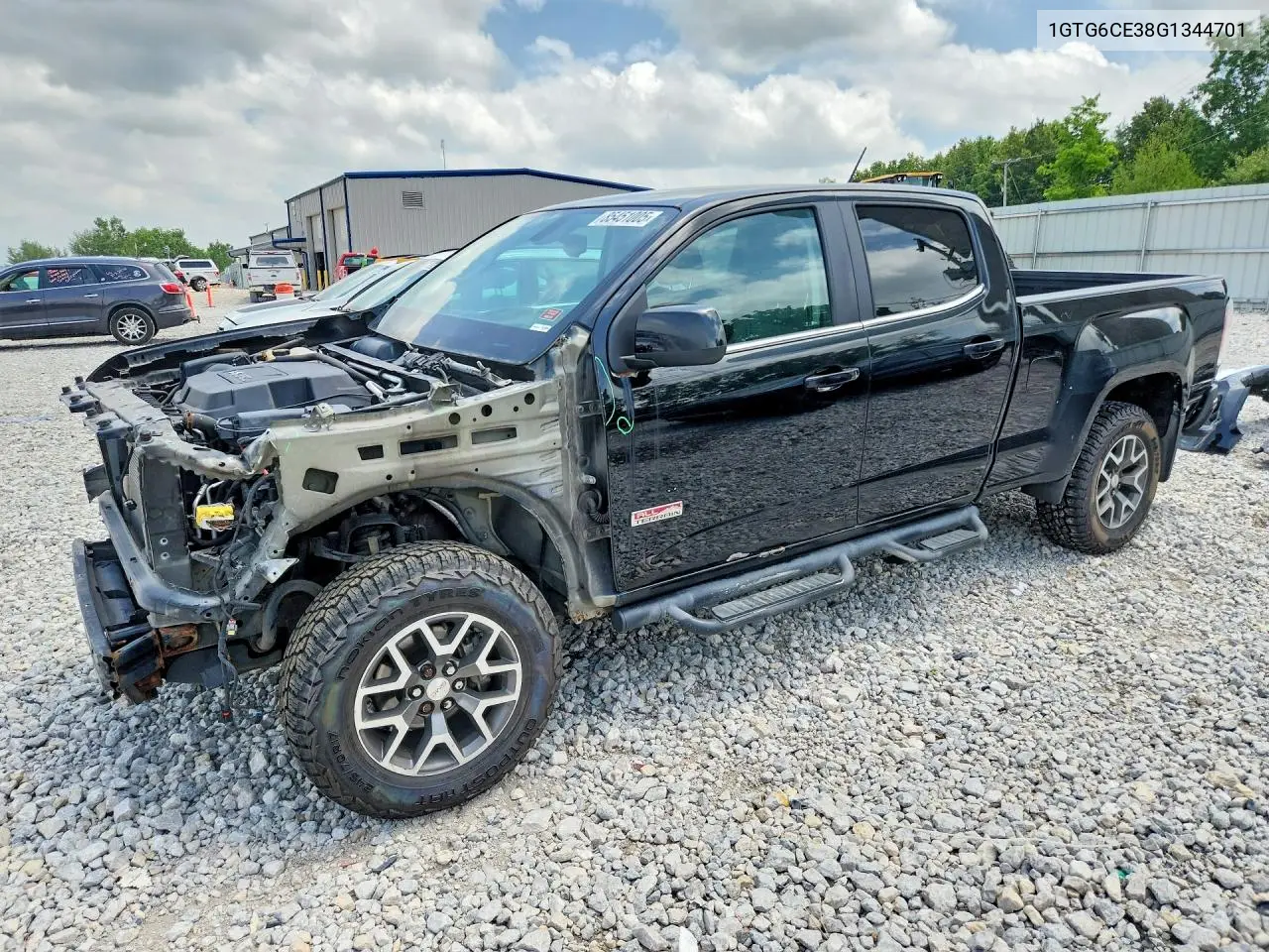2016 GMC Canyon Sle VIN: 1GTG6CE38G1344701 Lot: 85451005