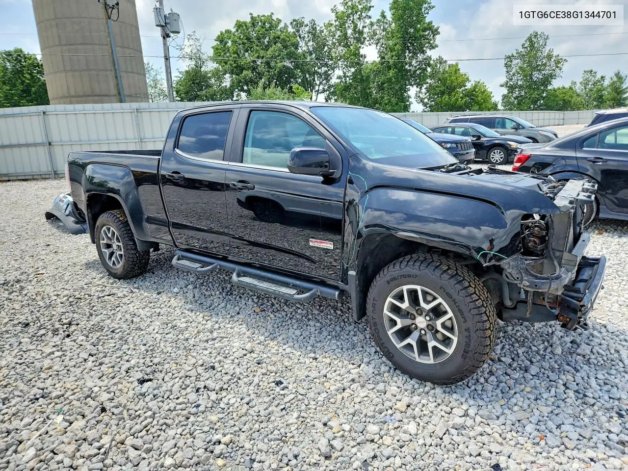 2016 GMC Canyon Sle VIN: 1GTG6CE38G1344701 Lot: 85451005