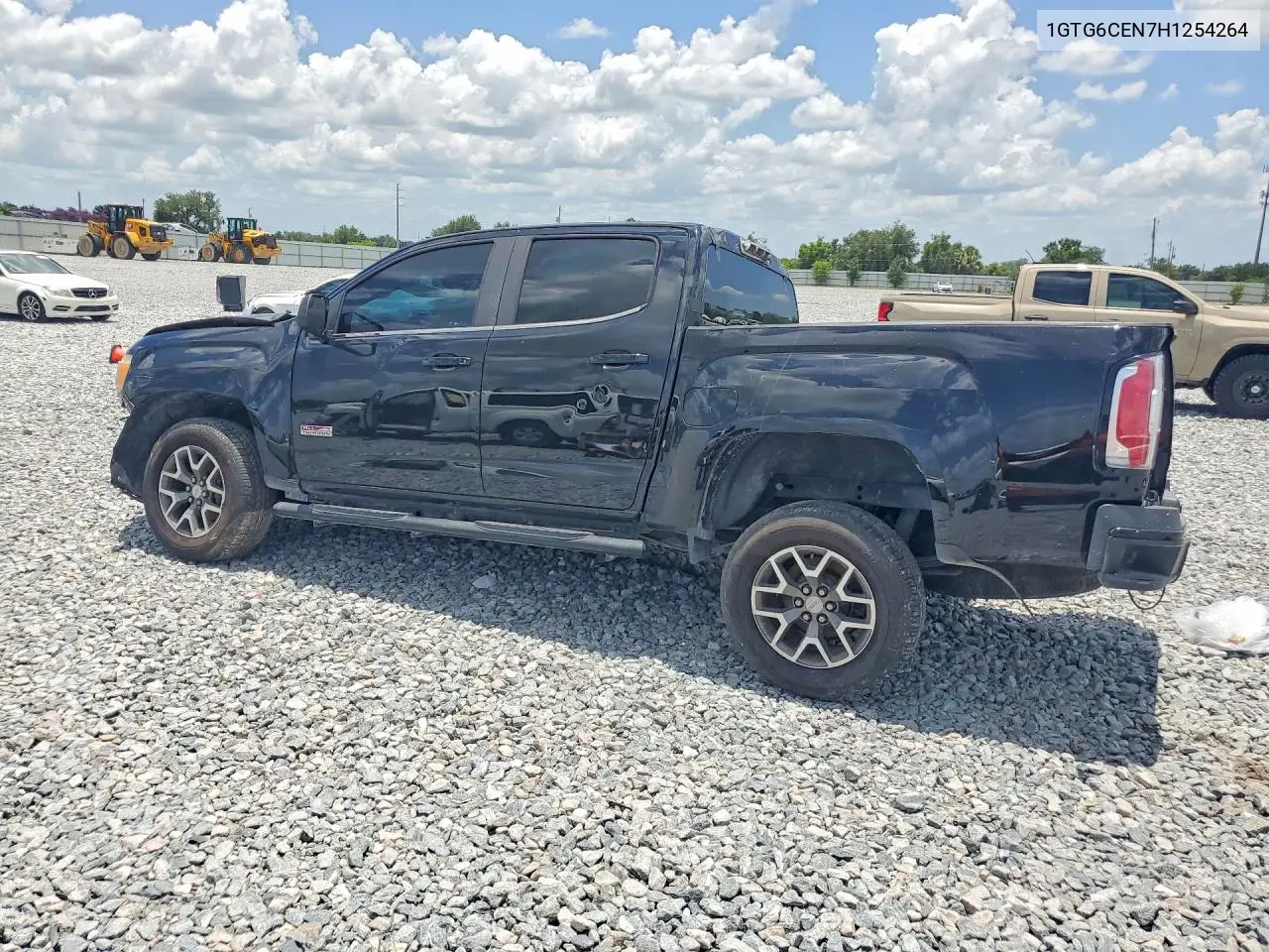 2017 GMC Canyon Sle VIN: 1GTG6CEN7H1254264 Lot: 58064446