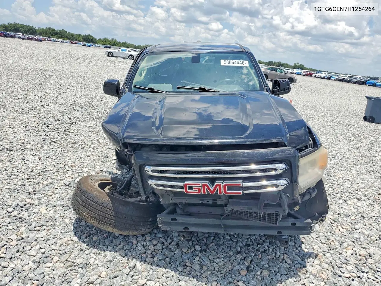 2017 GMC Canyon Sle VIN: 1GTG6CEN7H1254264 Lot: 58064446