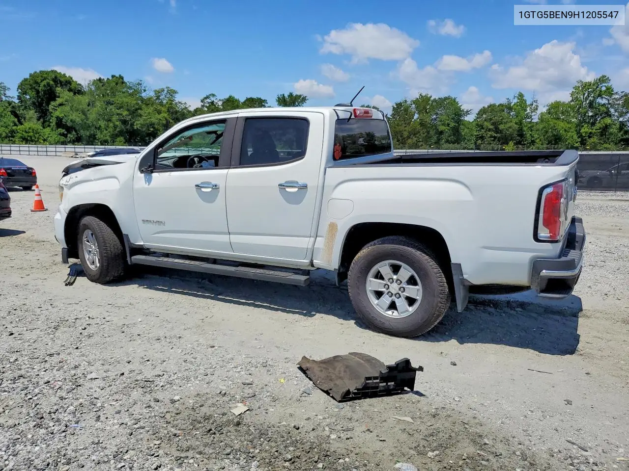 2017 GMC Canyon VIN: 1GTG5BEN9H1205547 Lot: 58280766