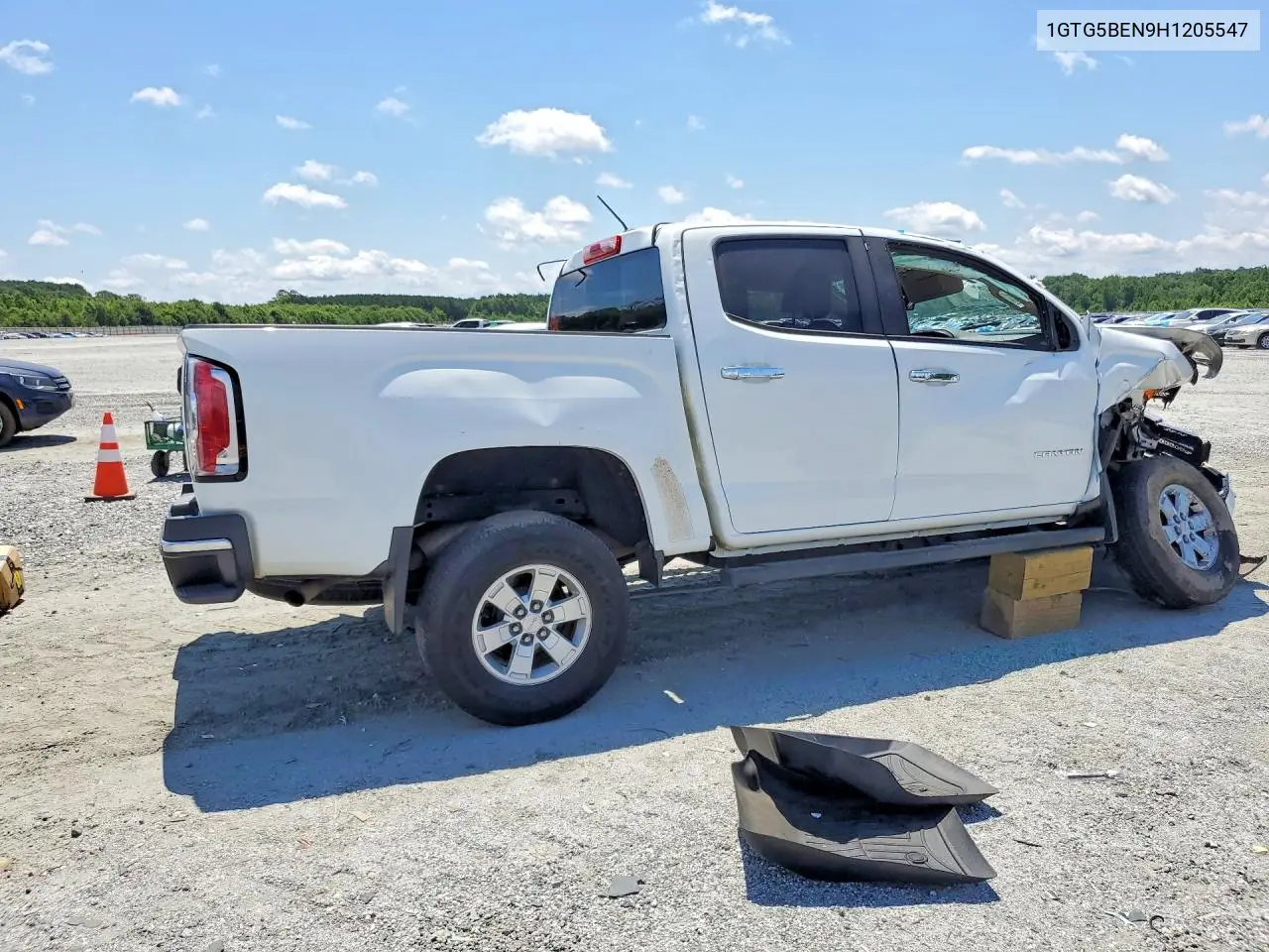 2017 GMC Canyon VIN: 1GTG5BEN9H1205547 Lot: 58280766