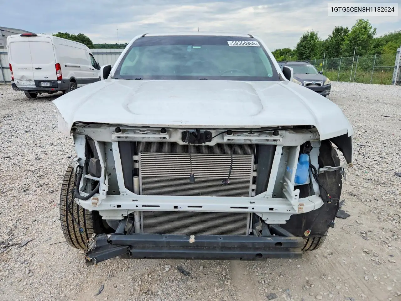 2017 GMC Canyon Sle VIN: 1GTG5CEN8H1182624 Lot: 58360966
