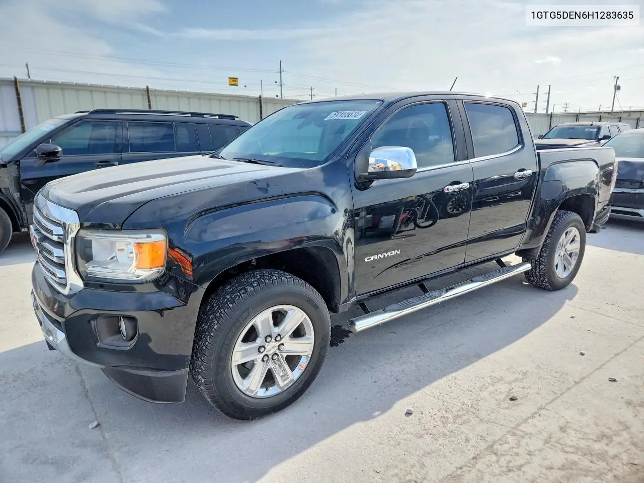 2017 GMC Canyon Slt VIN: 1GTG5DEN6H1283635 Lot: 59155616