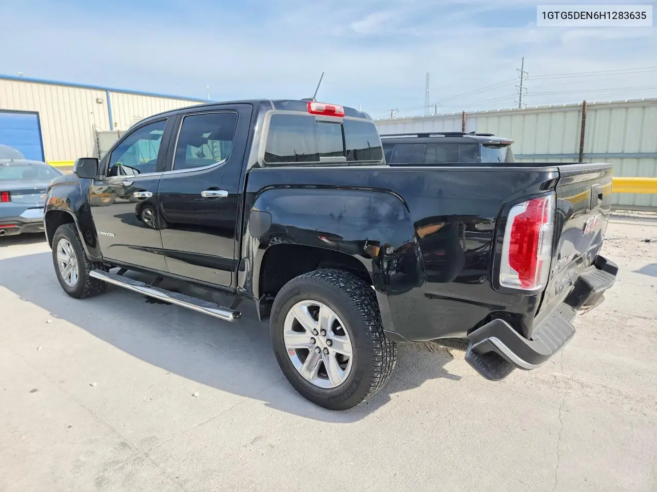 2017 GMC Canyon Slt VIN: 1GTG5DEN6H1283635 Lot: 59155616
