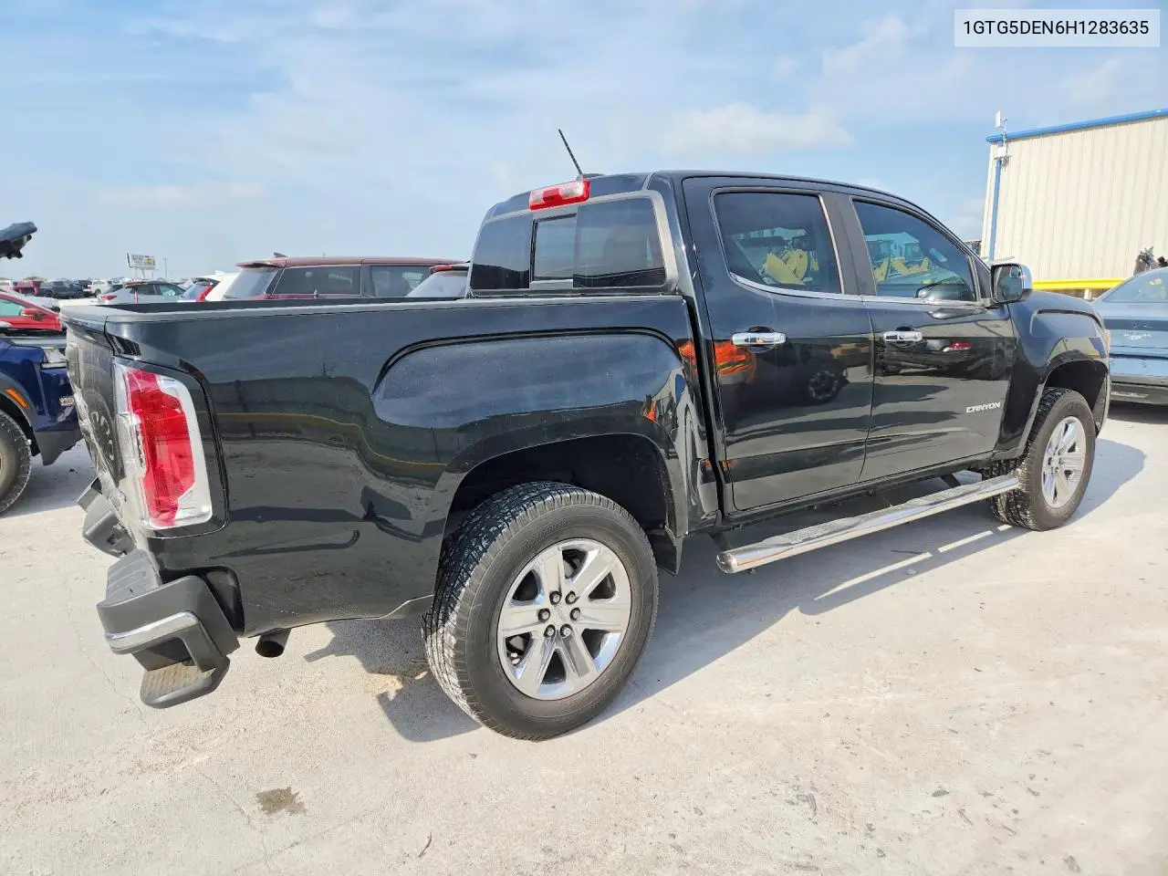 2017 GMC Canyon Slt VIN: 1GTG5DEN6H1283635 Lot: 59155616