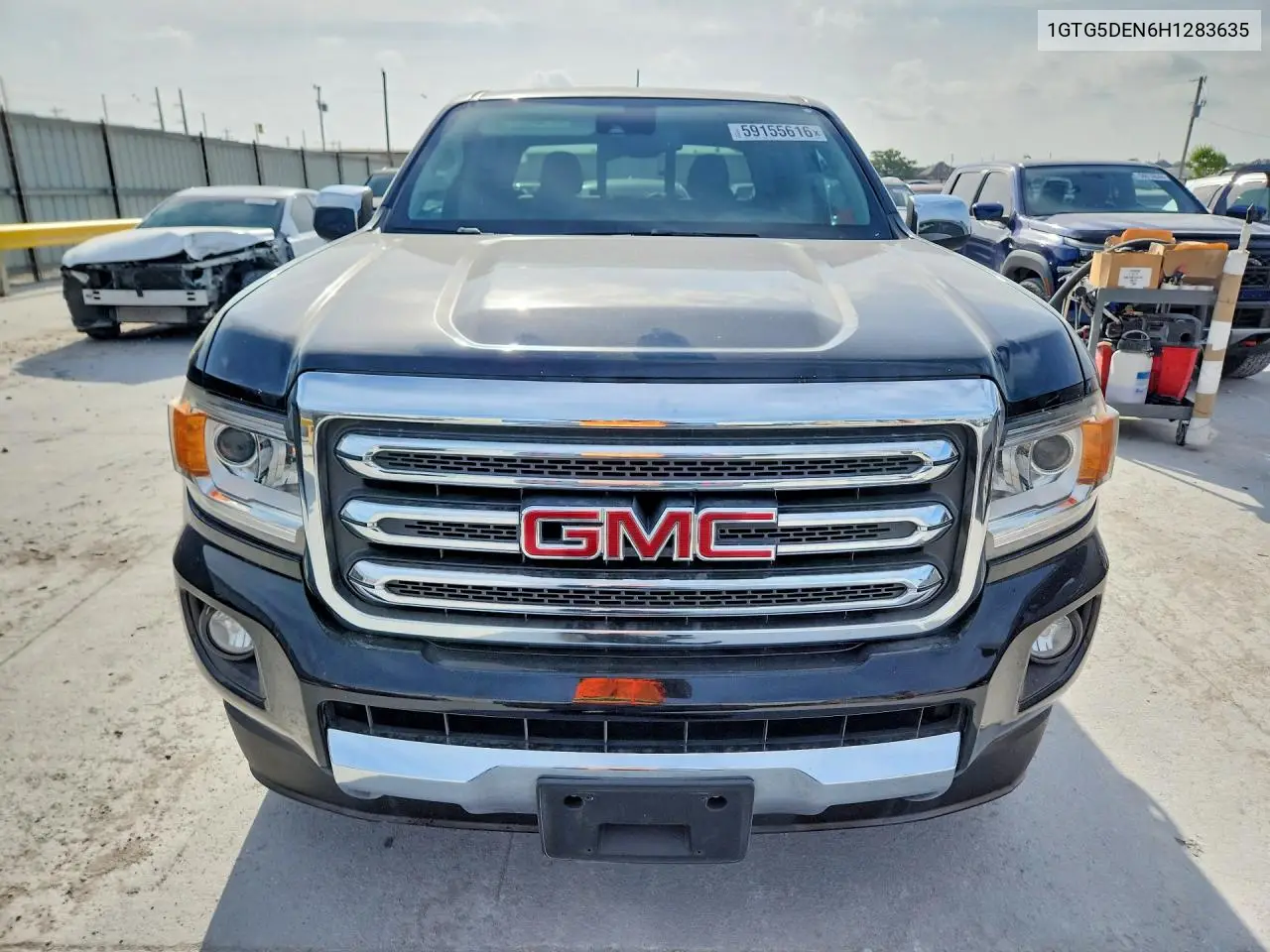 2017 GMC Canyon Slt VIN: 1GTG5DEN6H1283635 Lot: 59155616