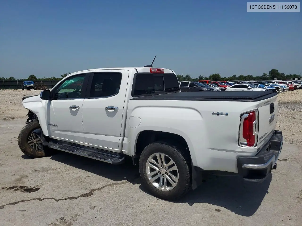 2017 GMC Canyon Slt VIN: 1GTG6DEN5H1156078 Lot: 59592596