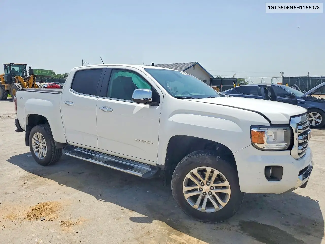 2017 GMC Canyon Slt VIN: 1GTG6DEN5H1156078 Lot: 59592596