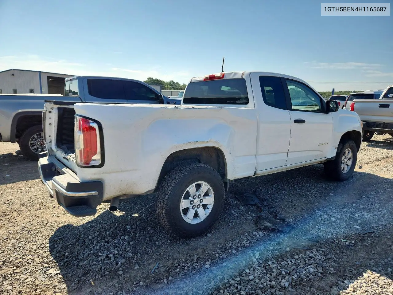 2017 GMC Canyon VIN: 1GTH5BEN4H1165687 Lot: 60131916