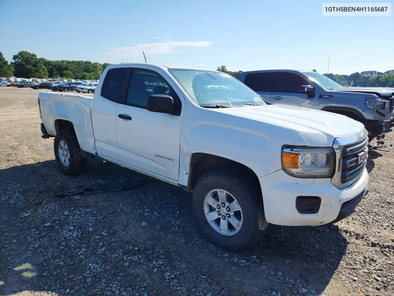 2017 GMC Canyon VIN: 1GTH5BEN4H1165687 Lot: 60131916