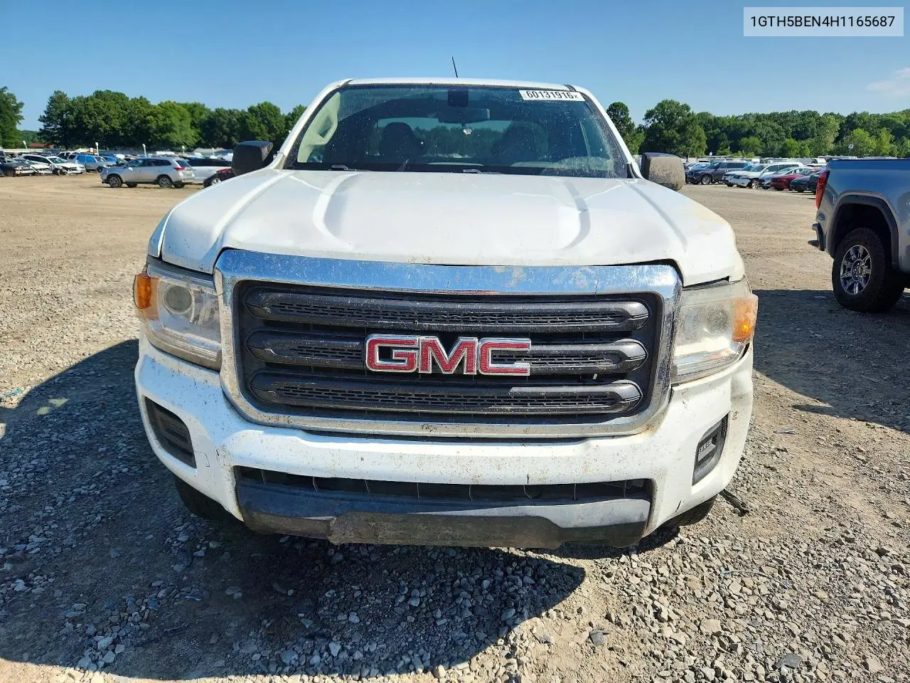 2017 GMC Canyon VIN: 1GTH5BEN4H1165687 Lot: 60131916