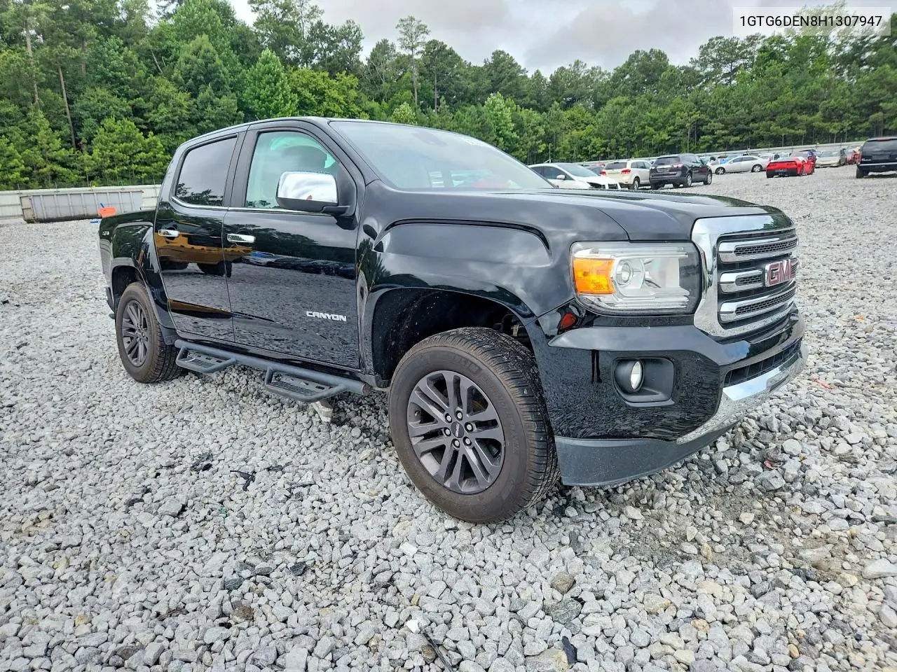 2017 GMC Canyon Slt VIN: 1GTG6DEN8H1307947 Lot: 61135736