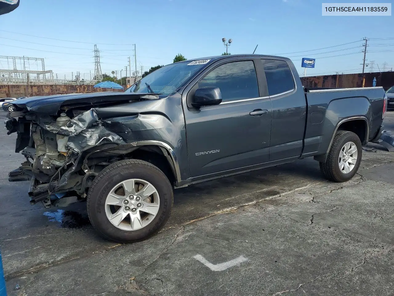 2017 GMC Canyon Sle VIN: 1GTH5CEA4H1183559 Lot: 61624086