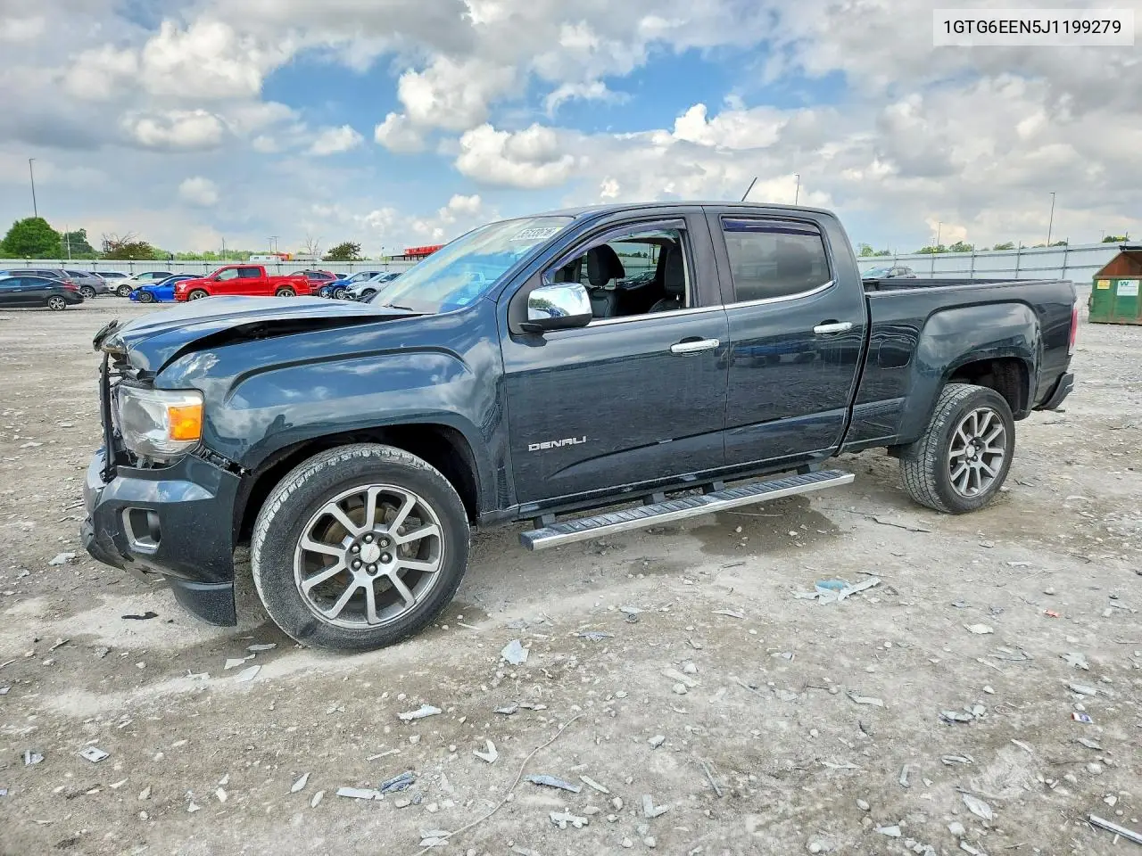 2018 GMC Canyon Denali VIN: 1GTG6EEN5J1199279 Lot: 55133616