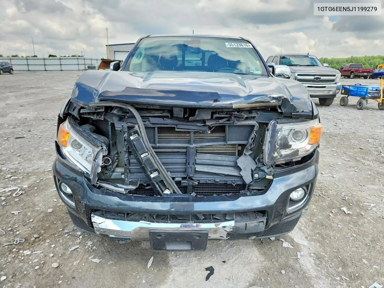 2018 GMC Canyon Denali VIN: 1GTG6EEN5J1199279 Lot: 55133616