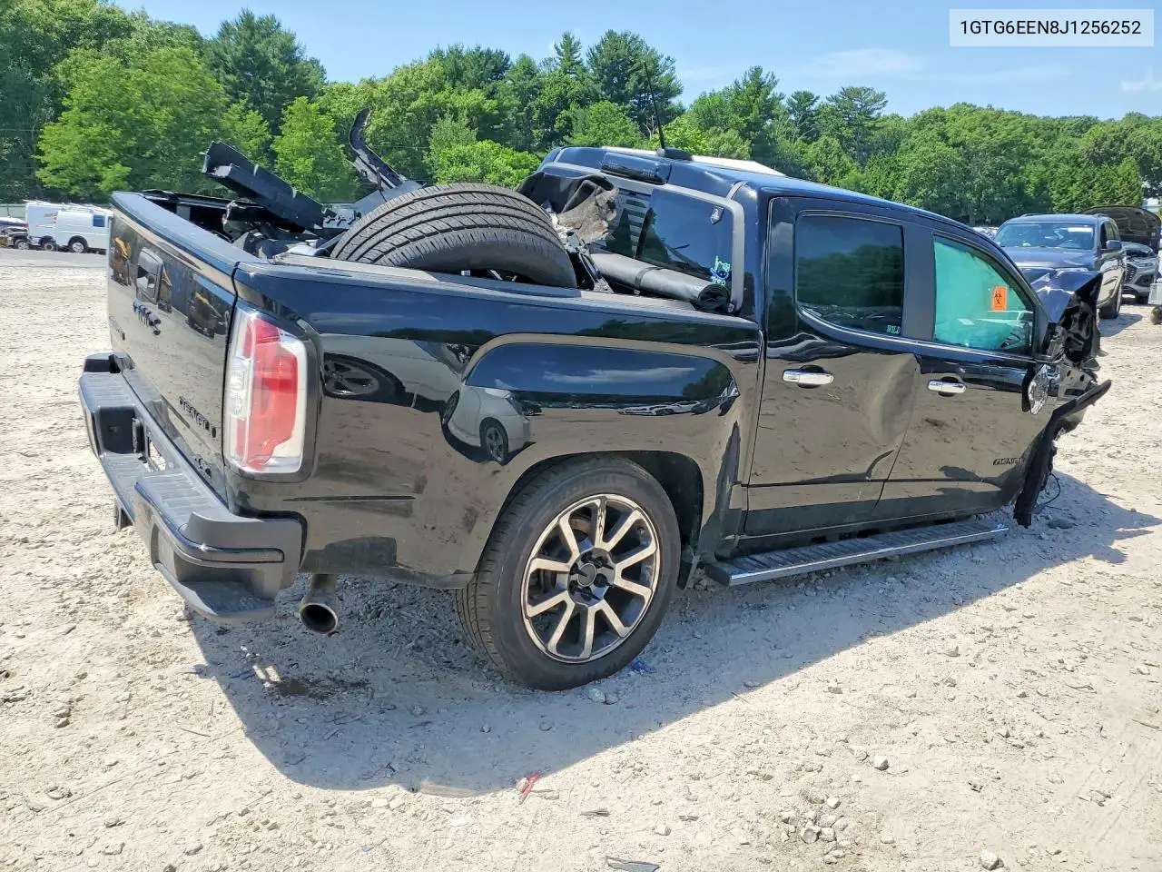 2018 GMC Canyon Denali VIN: 1GTG6EEN8J1256252 Lot: 58218596