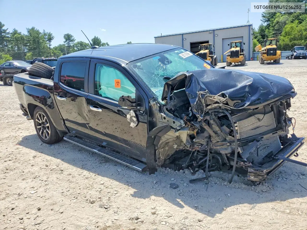2018 GMC Canyon Denali VIN: 1GTG6EEN8J1256252 Lot: 58218596