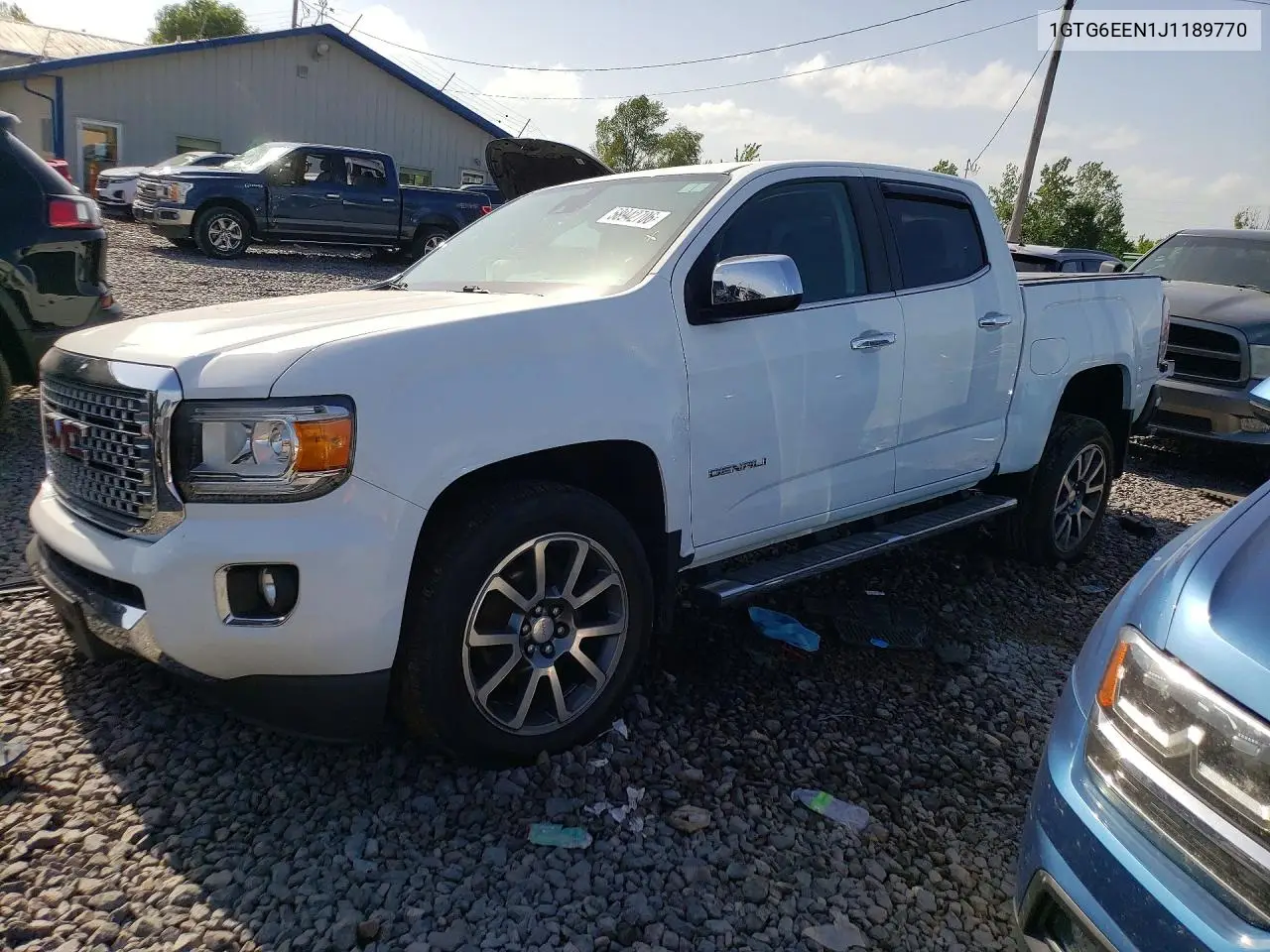 2018 GMC Canyon Denali VIN: 1GTG6EEN1J1189770 Lot: 58942706