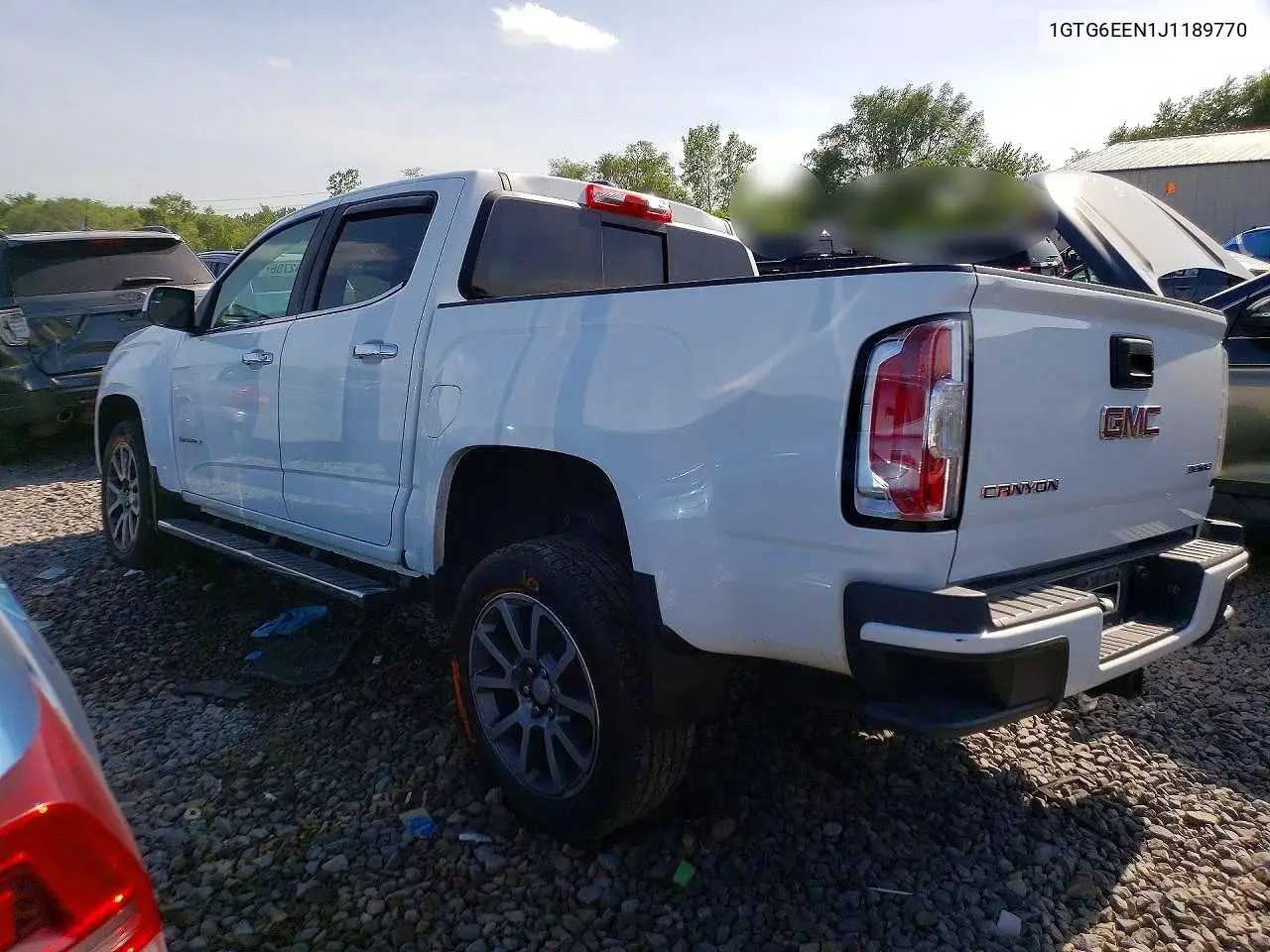 2018 GMC Canyon Denali VIN: 1GTG6EEN1J1189770 Lot: 58942706