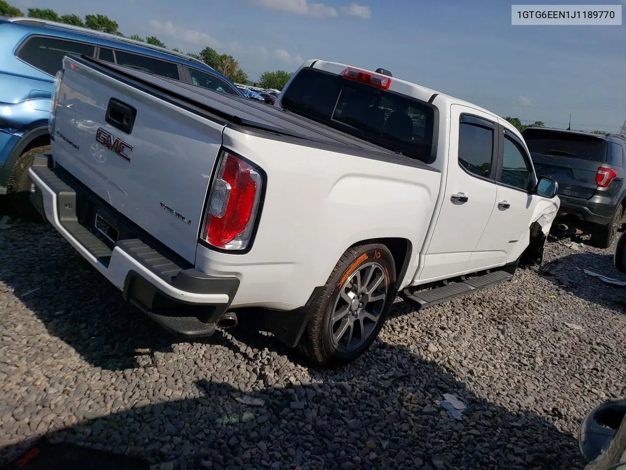 2018 GMC Canyon Denali VIN: 1GTG6EEN1J1189770 Lot: 58942706