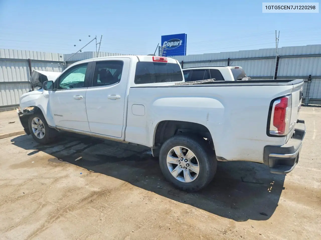 2018 GMC Canyon Sle VIN: 1GTG5CEN7J1220298 Lot: 59012736