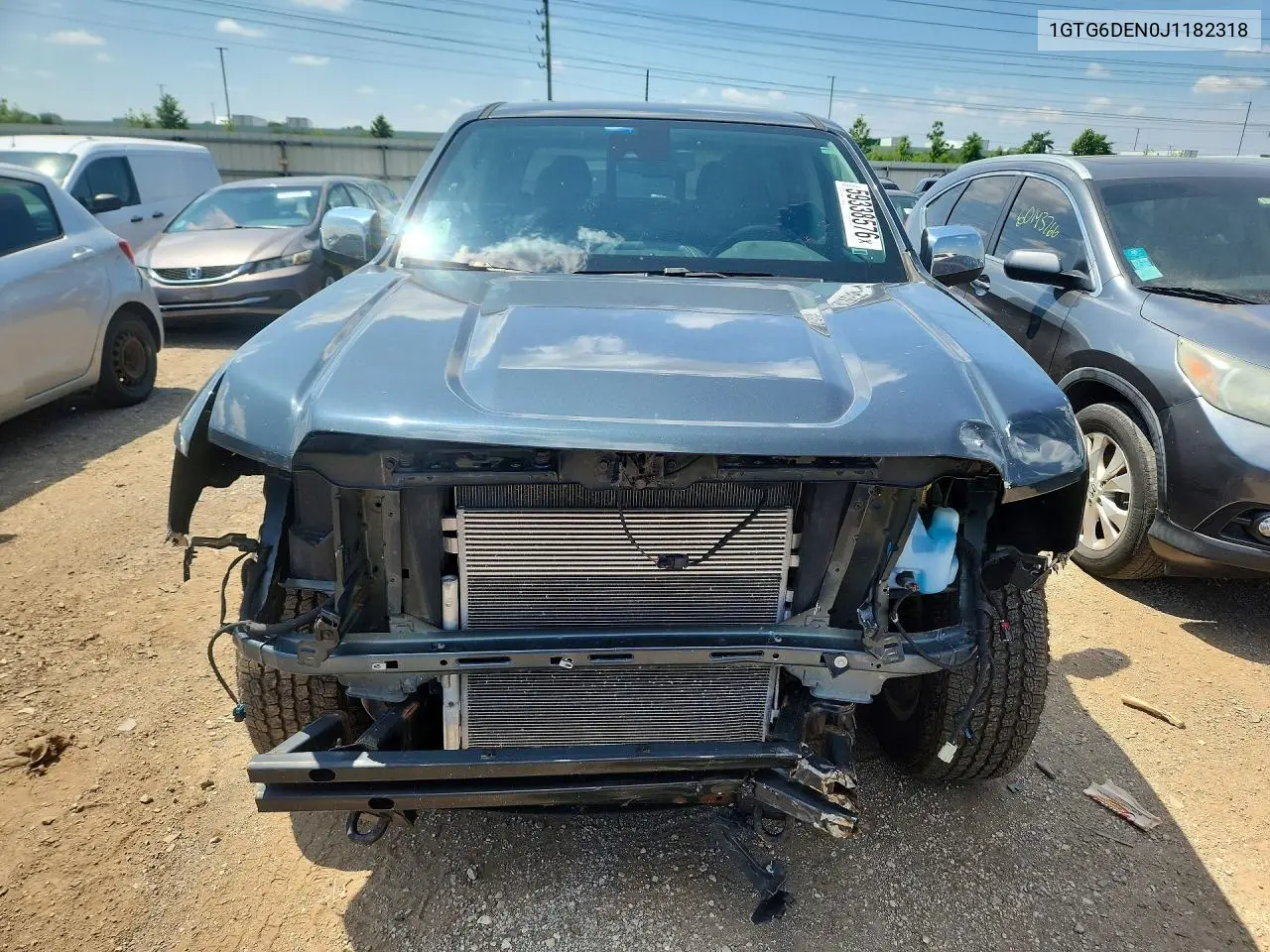 2018 GMC Canyon Slt VIN: 1GTG6DEN0J1182318 Lot: 59338576