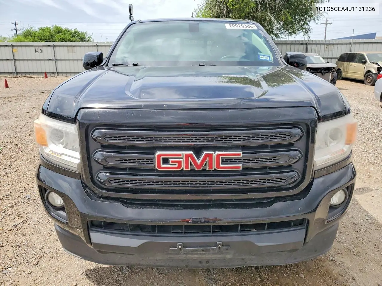 2018 GMC Canyon Sle VIN: 1GTG5CEA4J1131236 Lot: 60029386