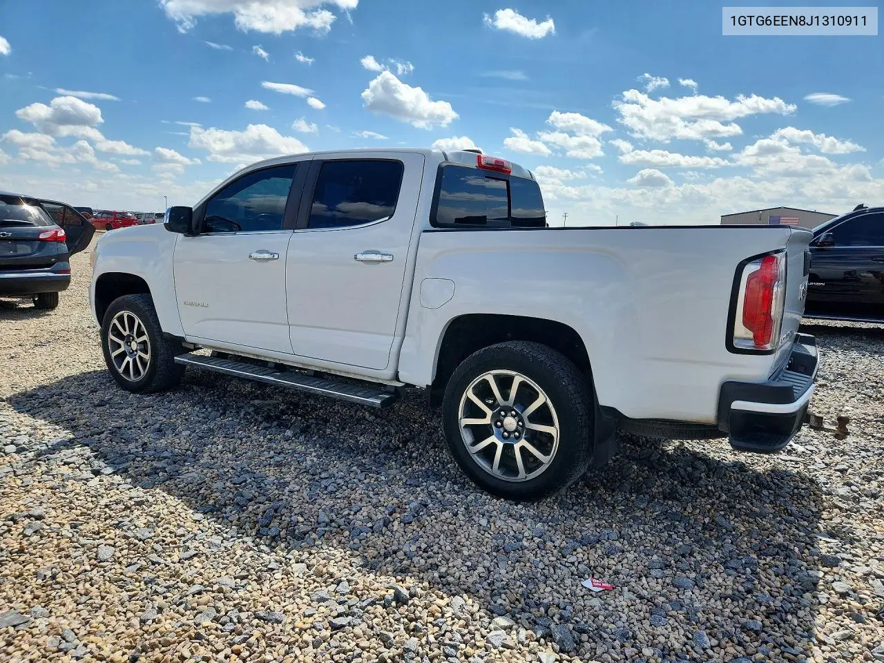 2018 GMC Canyon Denali VIN: 1GTG6EEN8J1310911 Lot: 61743136