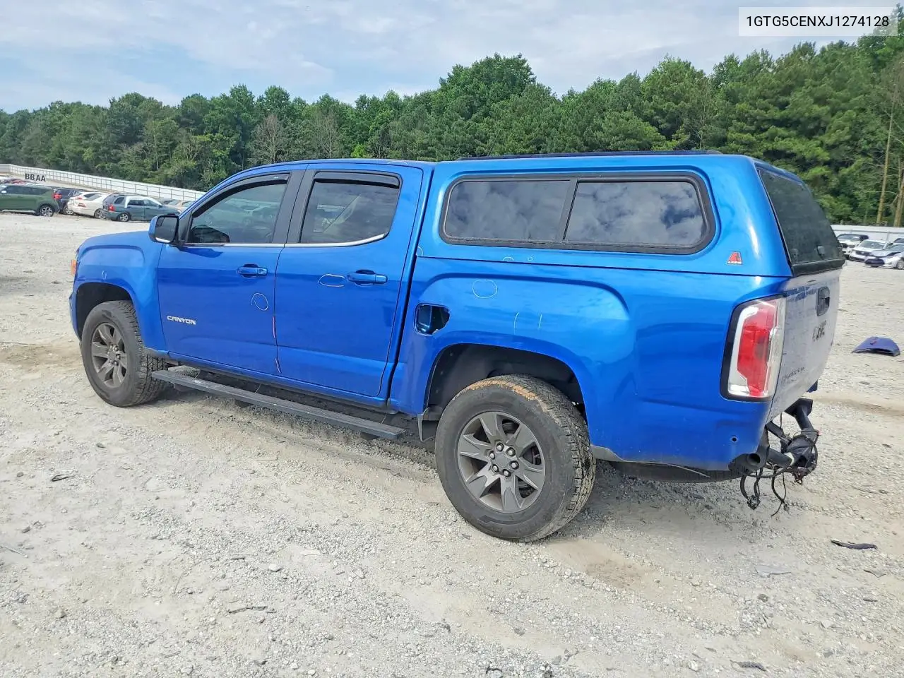 2018 GMC Canyon Sle VIN: 1GTG5CENXJ1274128 Lot: 85633195