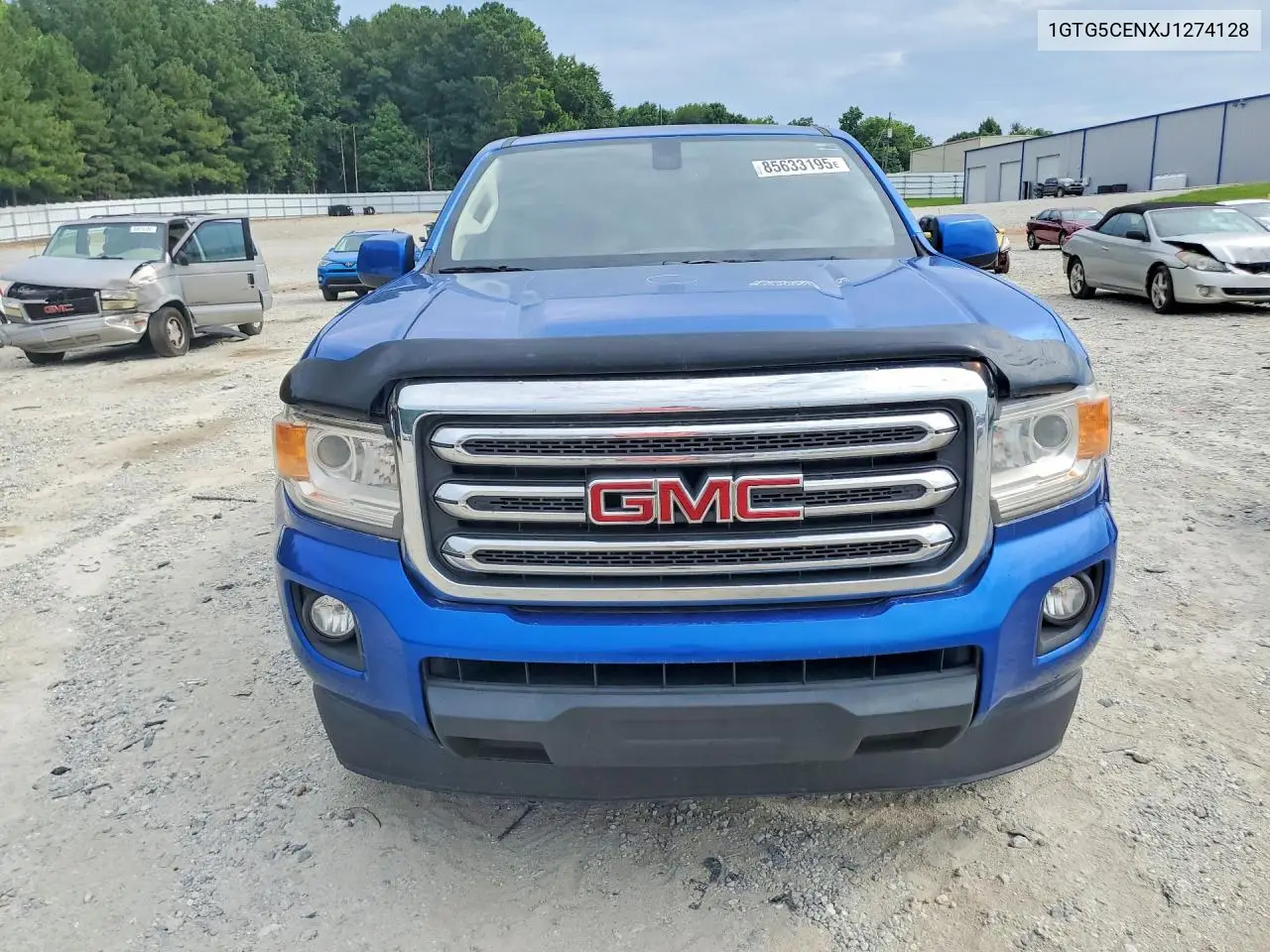 2018 GMC Canyon Sle VIN: 1GTG5CENXJ1274128 Lot: 85633195